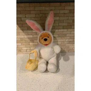 Winnie the Pooh Dressed as Easter Bunny - B21